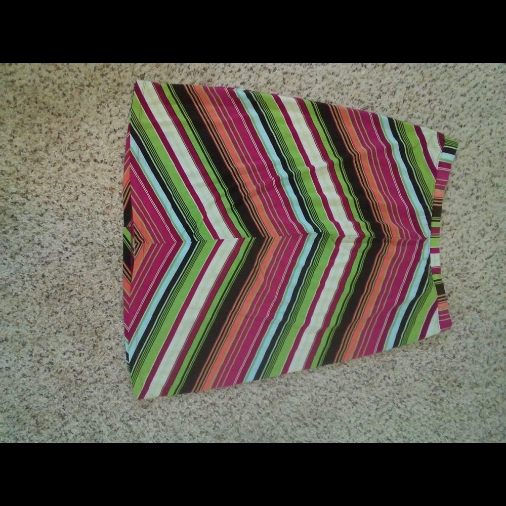 Multi colored skirt